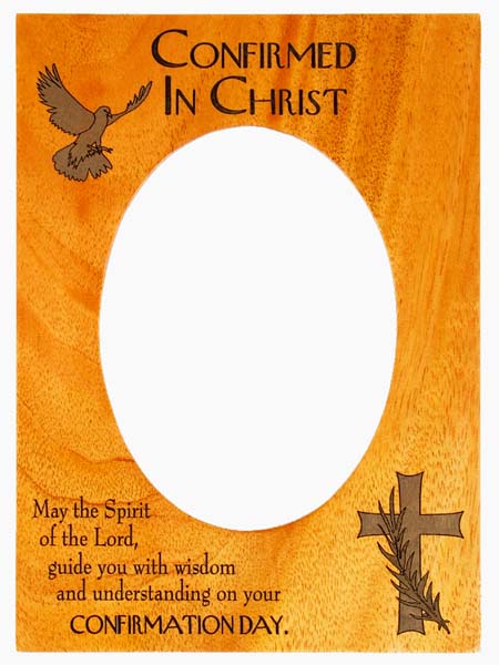 Photo Frame: Confirmed In Christ - Shalom